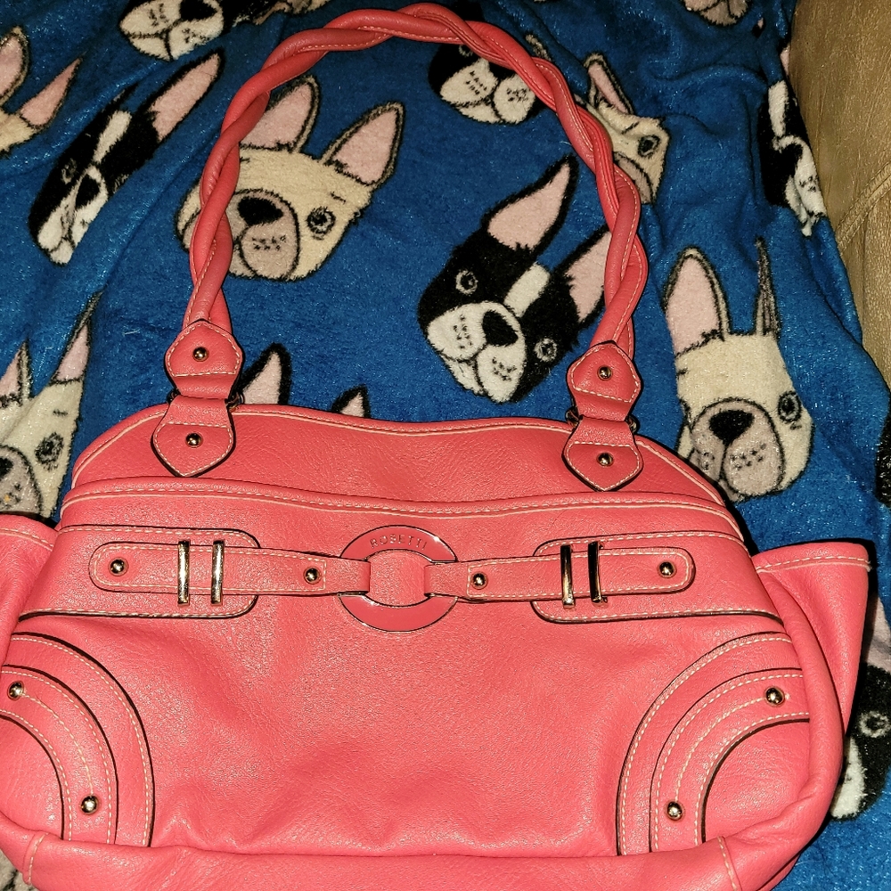 Pink Rosetti Shoulder Bag